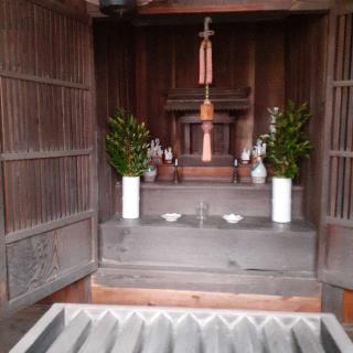 玉傳稲荷神社の参拝記録(三毛猫さん)