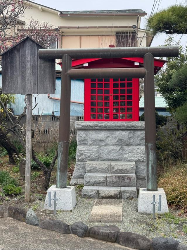 稲荷社（徳常院敷地内）の参拝記録1