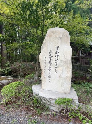 嶺宮遥拝社（穂高神社境内社）の参拝記録(⛩️🐍🐢まめ🐢🐍⛩️さん)