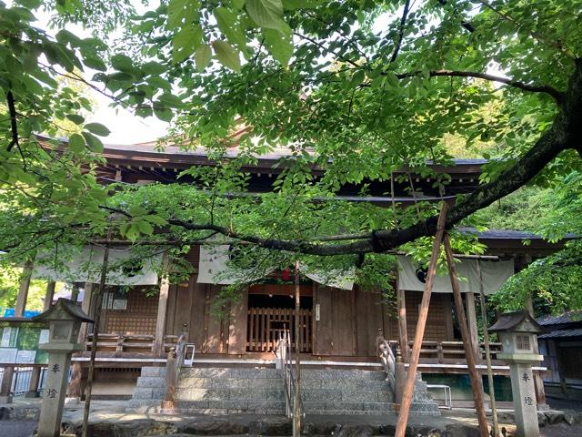 行満堂神霊殿(椿大神社)の参拝記録2