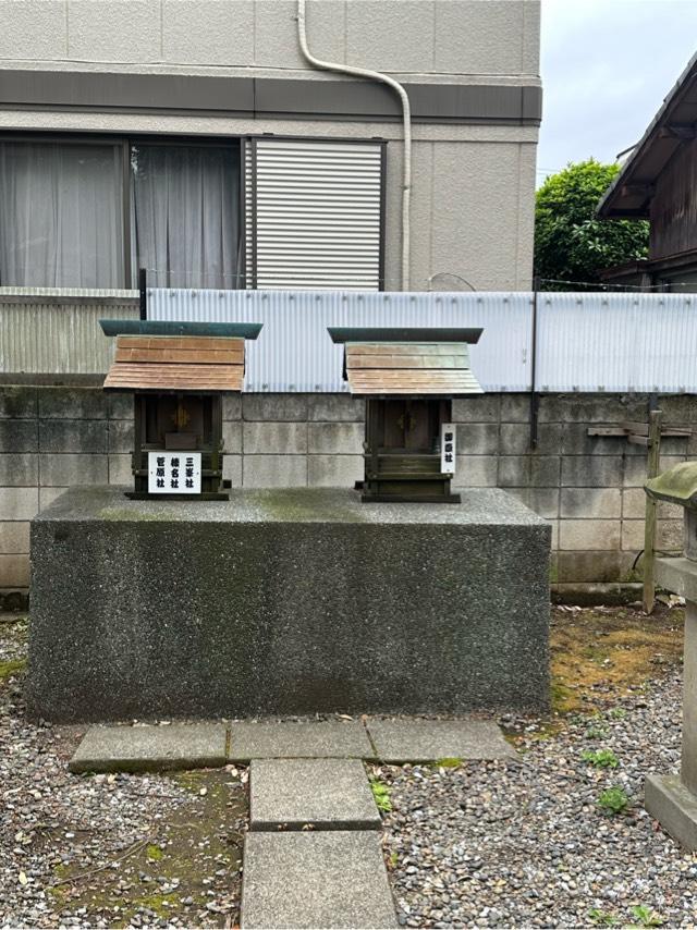 御嶽社（駒留八幡神社境内社）の参拝記録1