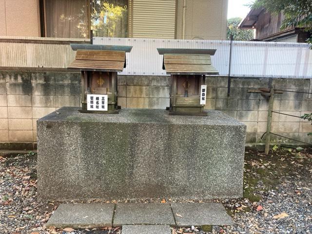 三峯社・榛名社・菅原社（駒留八幡神社境内社）の参拝記録4