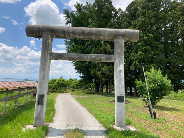 山形県天童市山口 新山神社の写真1