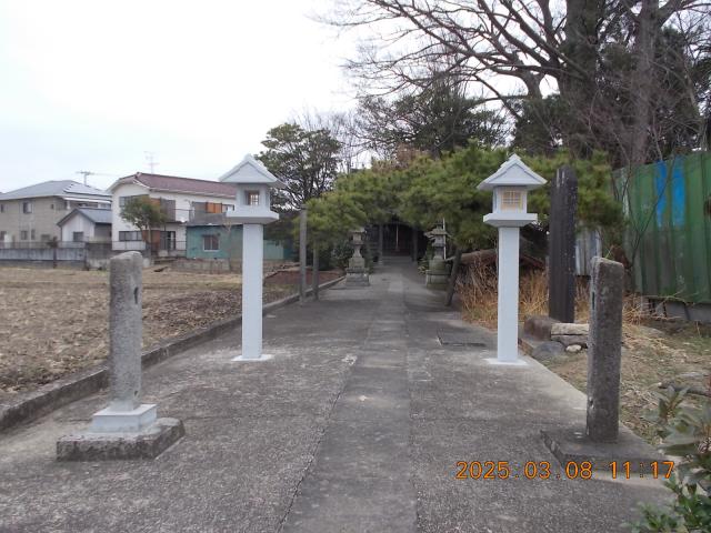 埼玉県三郷市市助184 稲荷神社の写真2