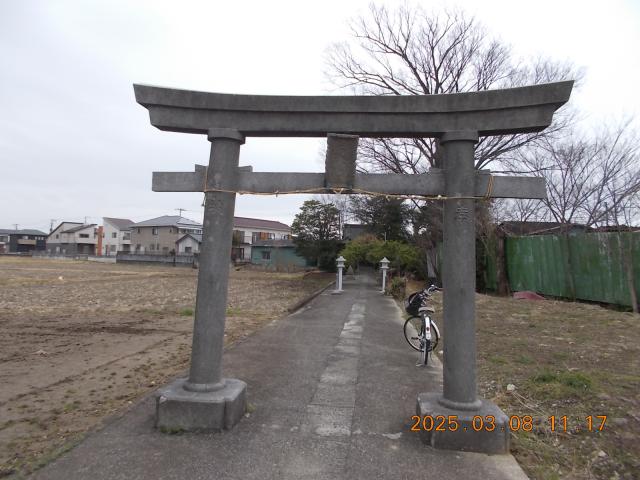 埼玉県三郷市市助184 稲荷神社の写真3