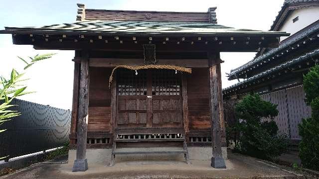 埼玉県三郷市茂田井591付近 稲荷神社の写真1