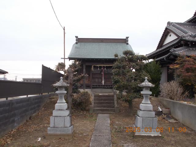 埼玉県三郷市茂田井591付近 稲荷神社の写真3