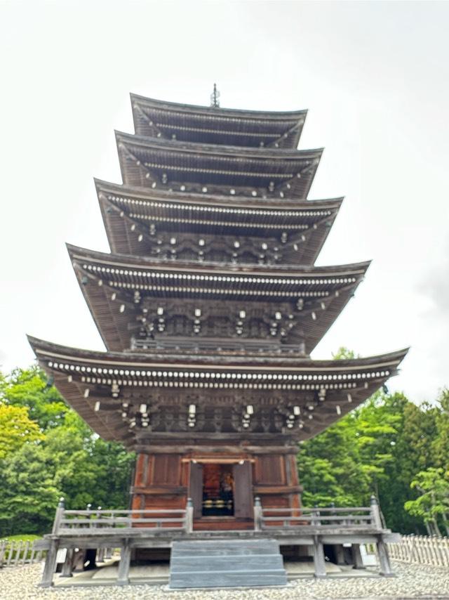 五重塔（西方寺）の参拝記録8