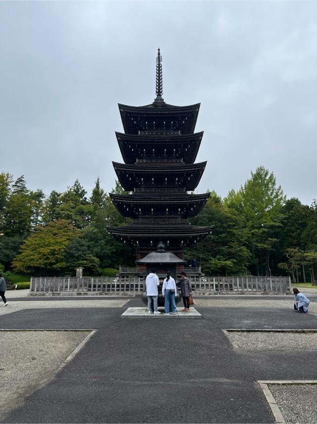 五重塔（西方寺）の参拝記録6