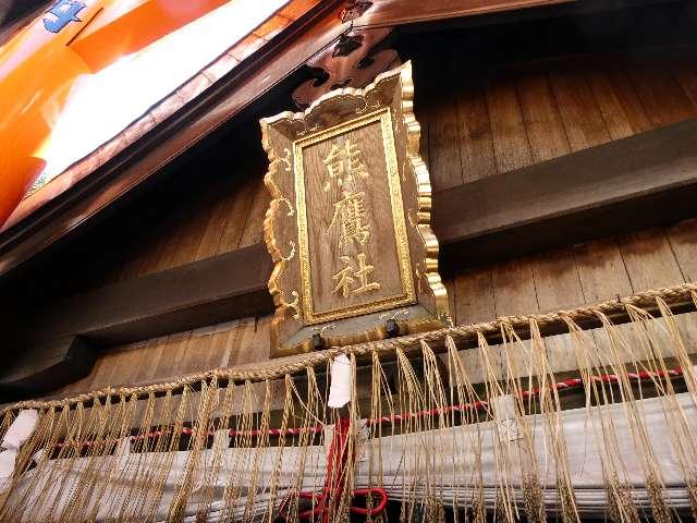 熊鷹社の参拝記録3