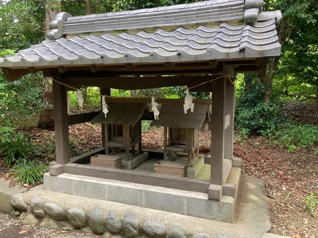 静岡県掛川市海戸1 二社神社（赤山神社境内）の写真1