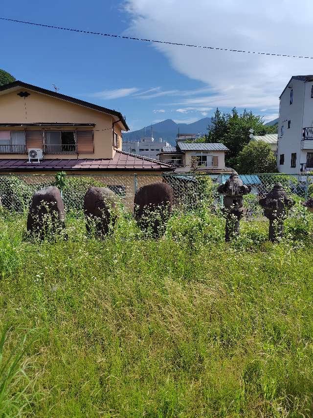 石祠・石塔群（八坂神社裏手）の参拝記録1