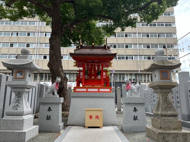 豊竹稲荷神社（開口神社境内社）の参拝記録(忍さん)