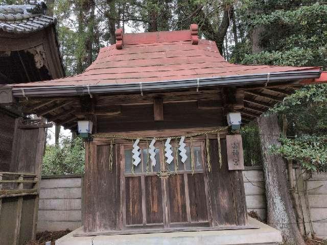 雷神宮(白山神社境内社)の参拝記録1