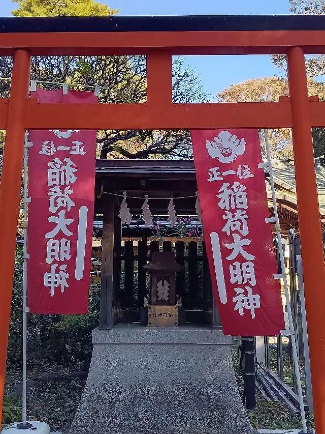 稲荷大明神(布多天神社境内社)の参拝記録3