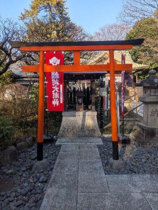 稲荷大明神(布多天神社境内社)の参拝記録(はくすみさん)