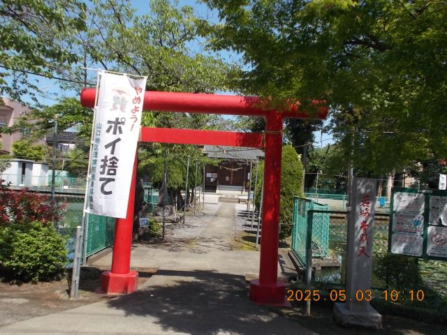 埼玉県所沢市山口710-1 岩崎弁財天社の写真2
