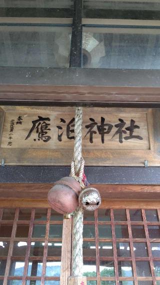 鷹泊神社の参拝記録(ひろちゃんさん)