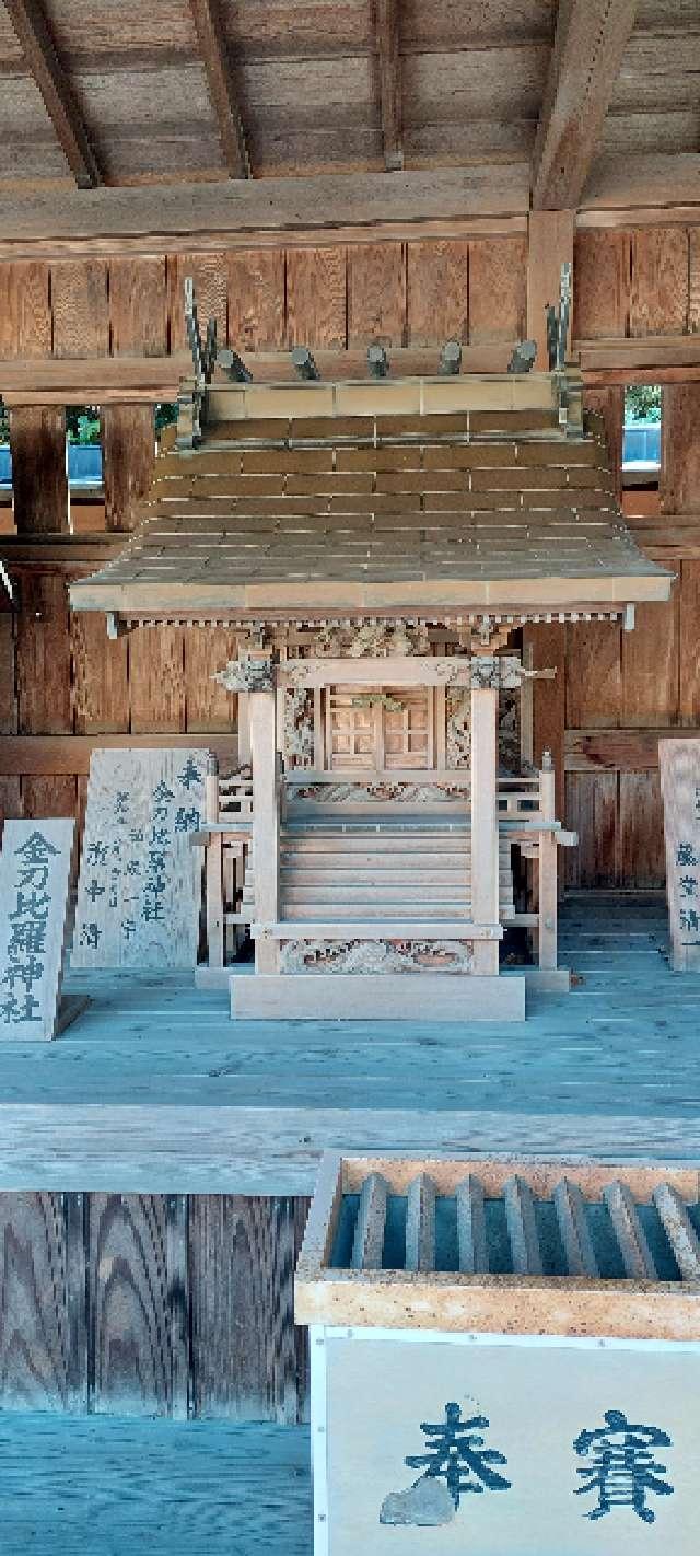 金刀比羅神社（立川諏訪神社境内社）の参拝記録(まーぼーさん)