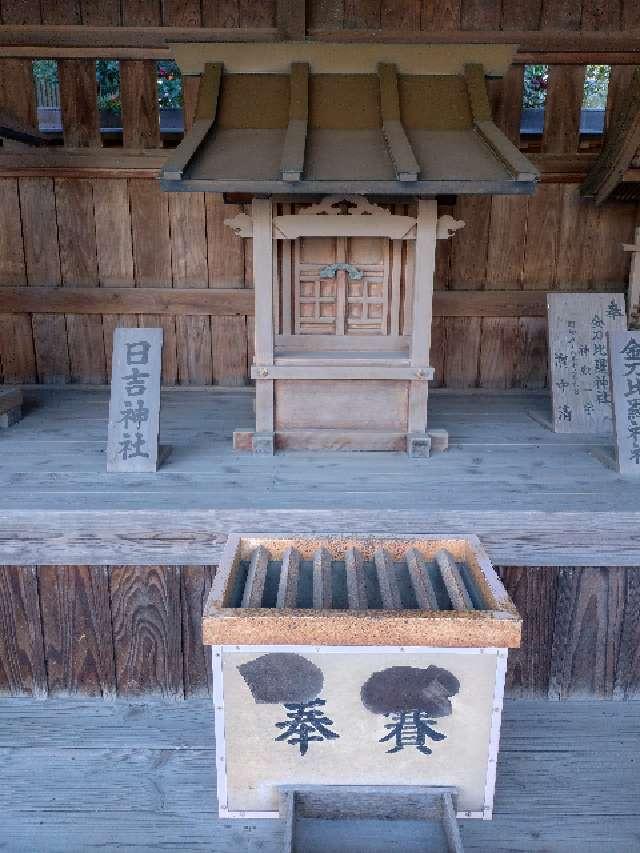 日吉神社（立川諏訪神社境内社）の参拝記録2