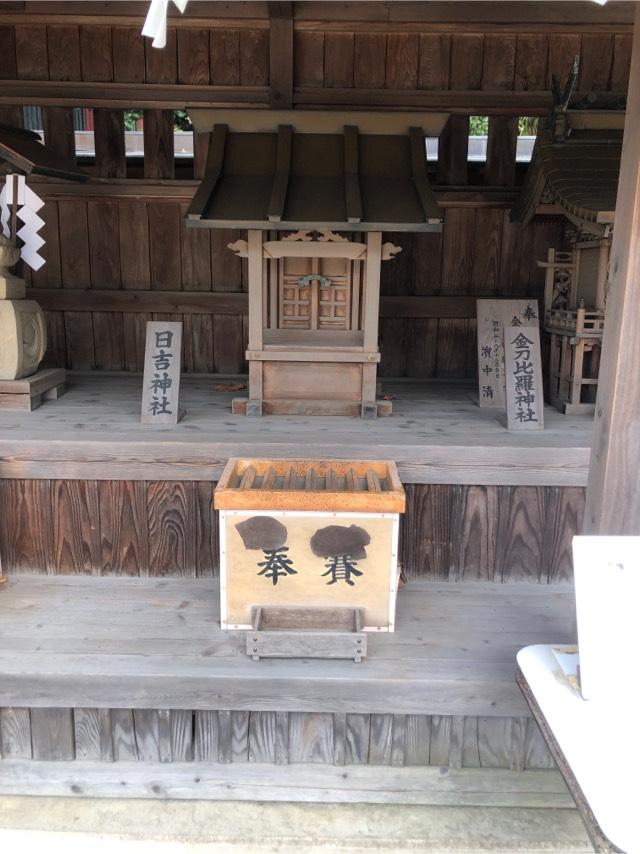 日吉神社（立川諏訪神社境内社）の参拝記録(こーちんさん)