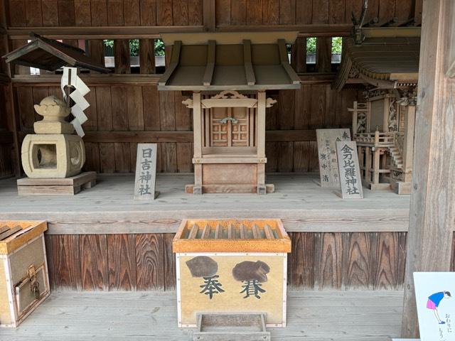 日吉神社（立川諏訪神社境内社）の参拝記録2