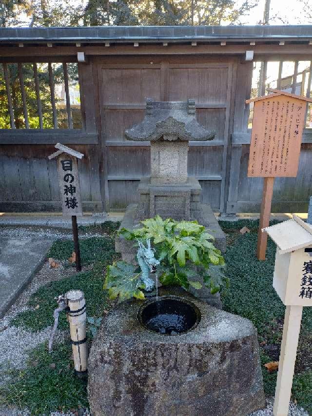 目の神様（立川諏訪神社境内社）の参拝記録2