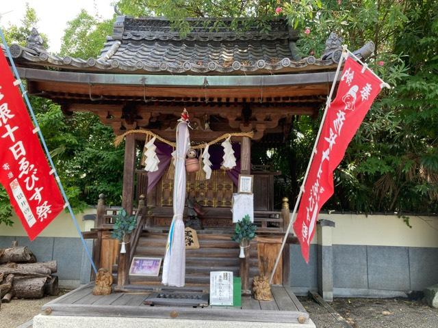 滋賀県彦根市馬場1-3-10 北野蛭子神社（北野神社境内）の写真1