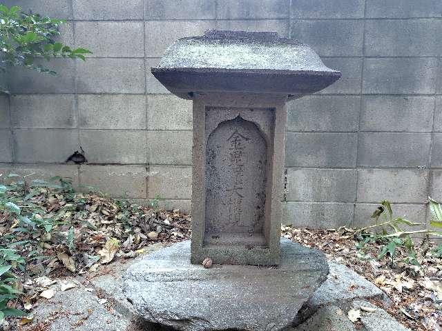 金毘羅大権現（氷川神社境内社）の参拝記録(ロビンさん)