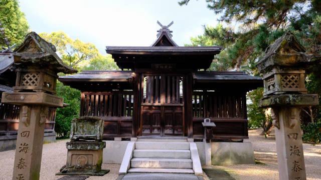 船霊神社(賣布神社 境内社)の参拝記録1