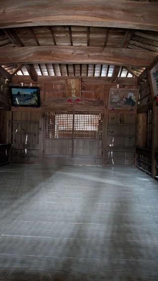 波寄神社の参拝記録(こまいぬおさん)