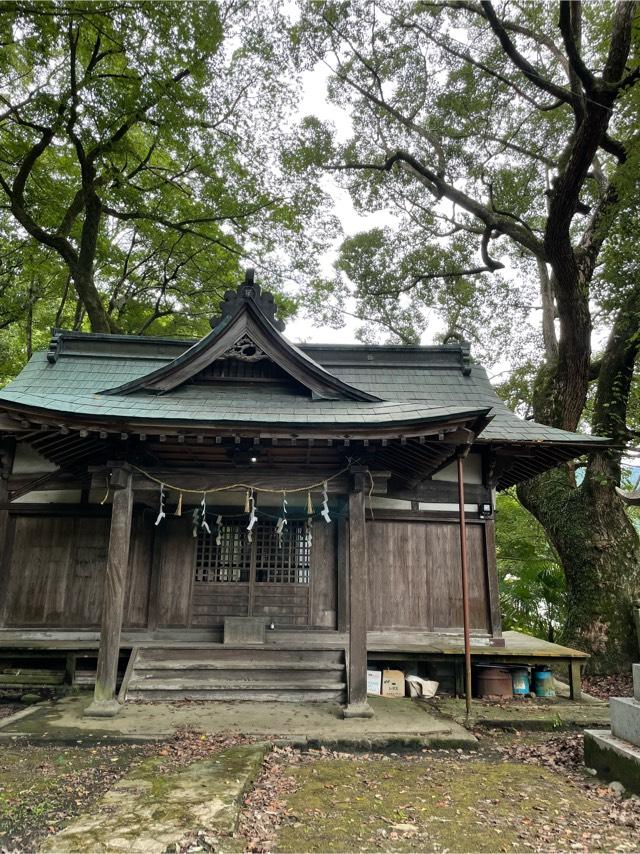 徳島県三好市井川町片山 楠神社の写真1