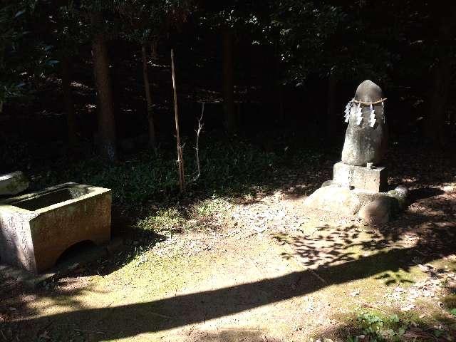 土公神（落合白山神社境内社）の写真1