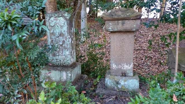 庚申塔（唐木田稲荷神社境内社）の参拝記録1