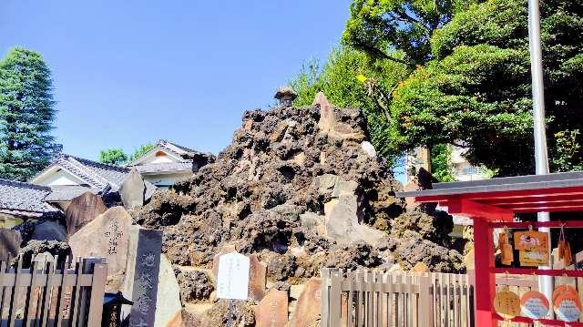 池袋富士塚（氷川神社境内）の参拝記録3