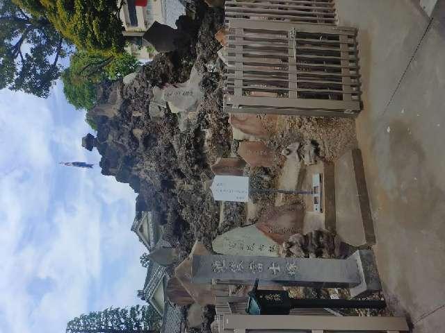 池袋富士塚（氷川神社境内）の参拝記録2