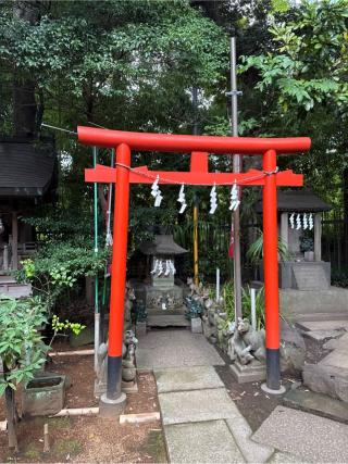 正一位稲荷大明神（玉川神社境内社）の参拝記録(⛩️🐍🐢まめ🐢🐍⛩️さん)