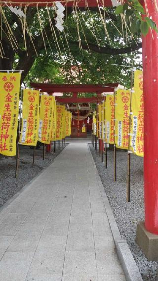 金生稲荷神社(廣田神社境内社)の参拝記録(やっちゃんさん)
