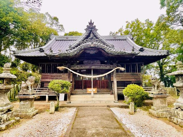 大分県大分市津守5-2 熊野神社(碇山)の写真1