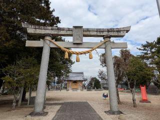 御鍬社(若松社　境内)の参拝記録(恭子さん)