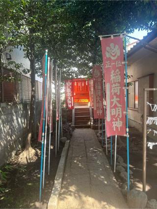 中内稲荷神社（御嶽神社境内社）の参拝記録(KoriCoriさん)
