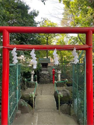 嚴島神社（赤堤六所神社境内社）の参拝記録(⛩️🐍🐢まめ🐢🐍⛩️さん)