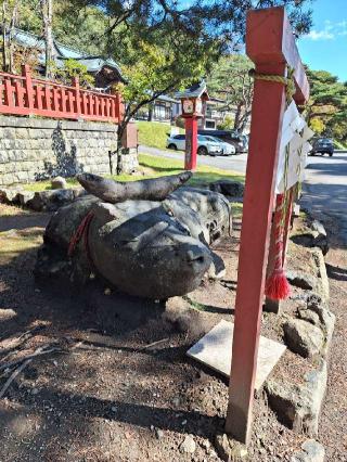 二荒山神社中宮祠牛石の参拝記録(まーさんさん)