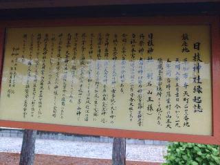 日枝神社の参拝記録(しんのすけさん)