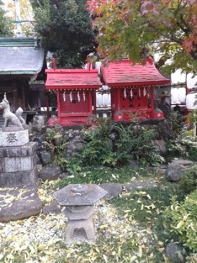 東京都八王子市元横山町2-15 厳島神社・江島神社（八幡八雲神社境内社）の写真1