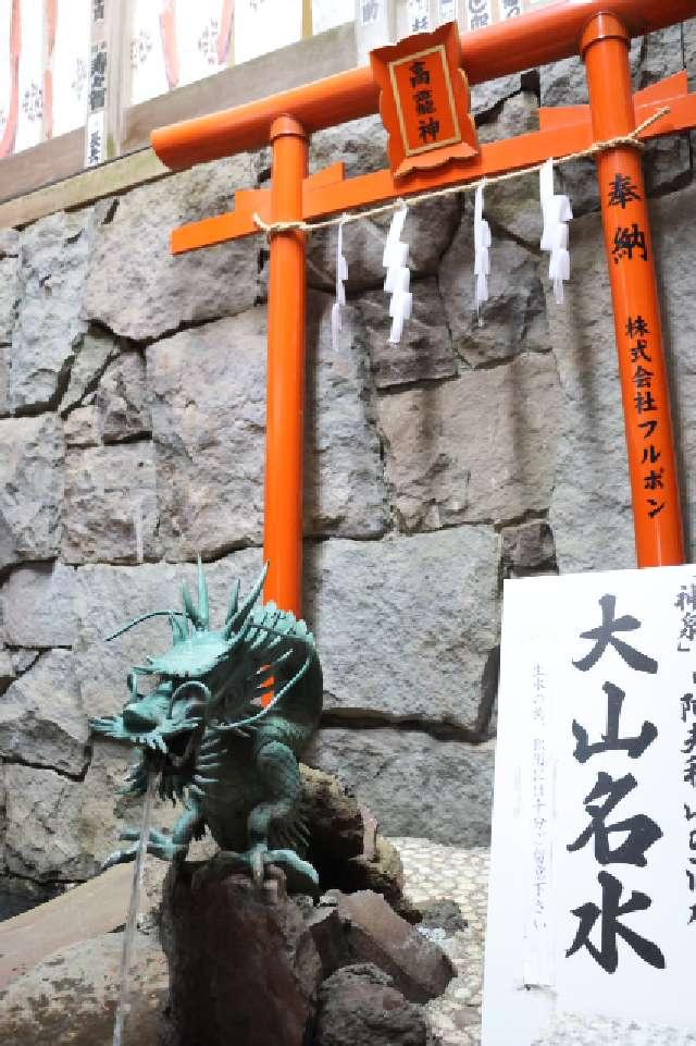 高龗神(大山阿夫利神社)の参拝記録1