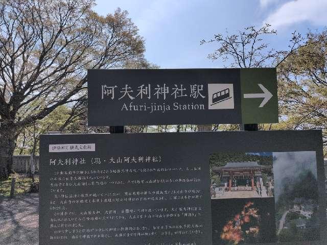 高龗神(大山阿夫利神社)の参拝記録1