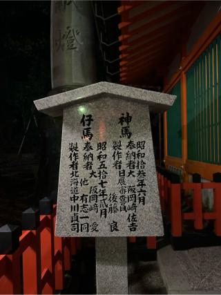 神馬舎(伏見稲荷大社)の参拝記録(⛩️🐍🐢まめ🐢🐍⛩️さん)
