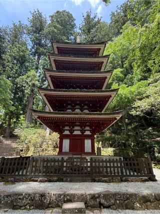 室生寺　五重塔の参拝記録(あきちゃんさん)