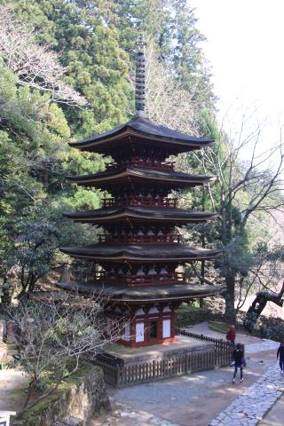 室生寺　五重塔の参拝記録(りょうまさん)